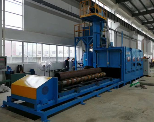 金华喷砂机在管道除锈中的现场施工应用